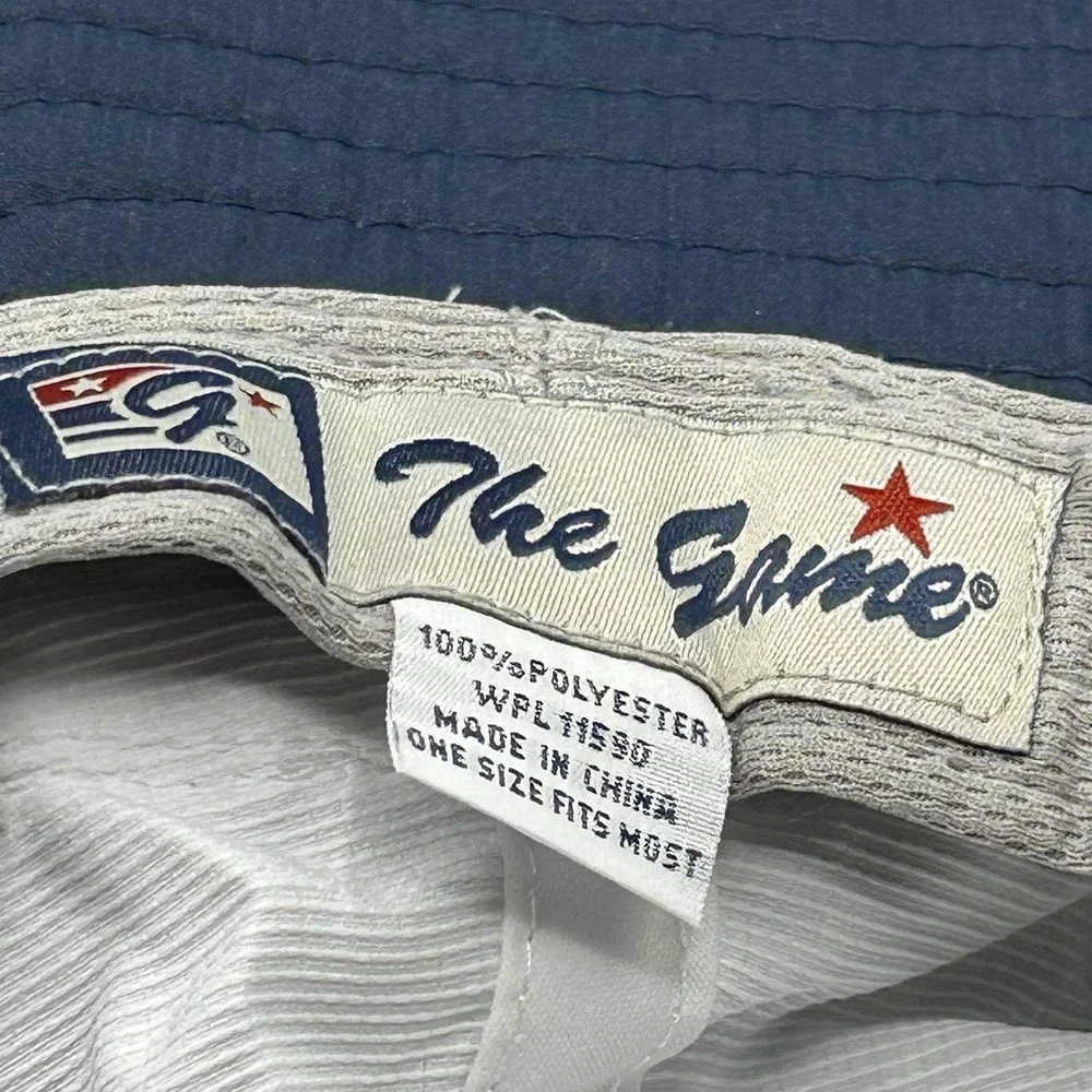 The Game Hat Men White Blue Blank Plain‎ Ultralight Boonie Cap New